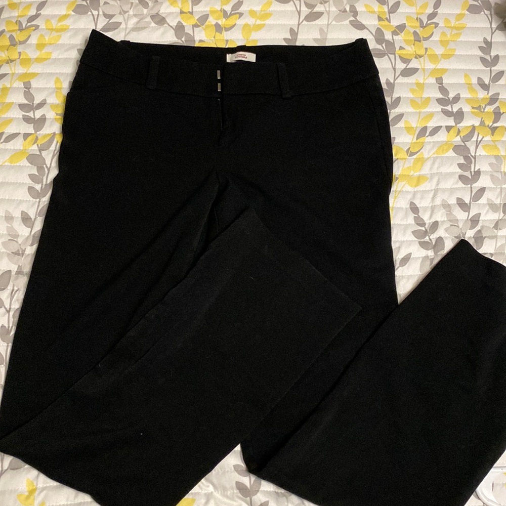 Merona modern fit black pants
